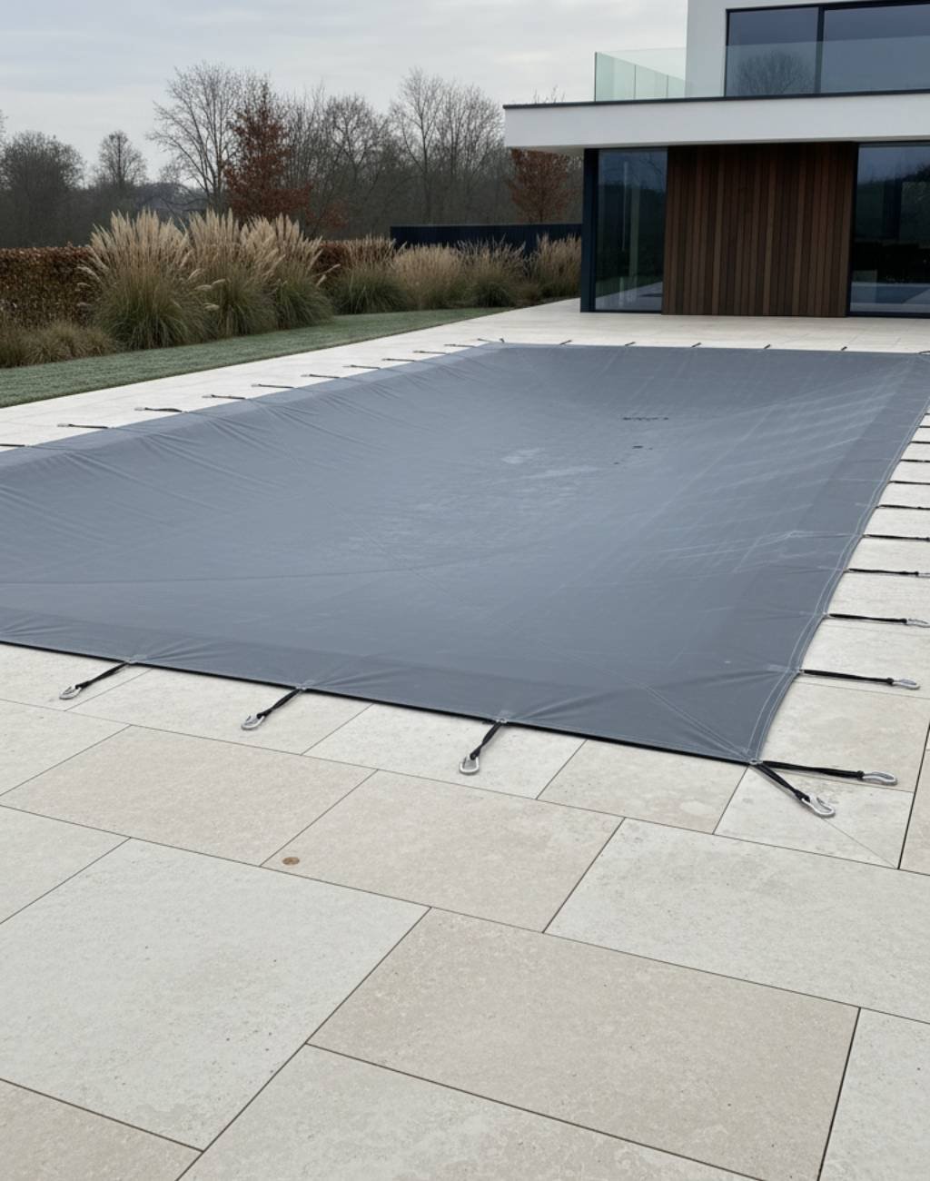 couverture d'hiver piscine