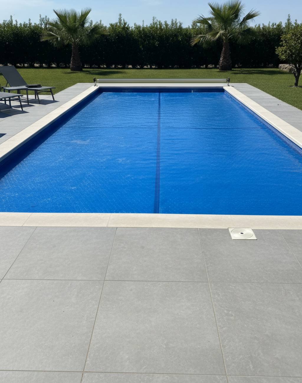 couverture à bulles piscine