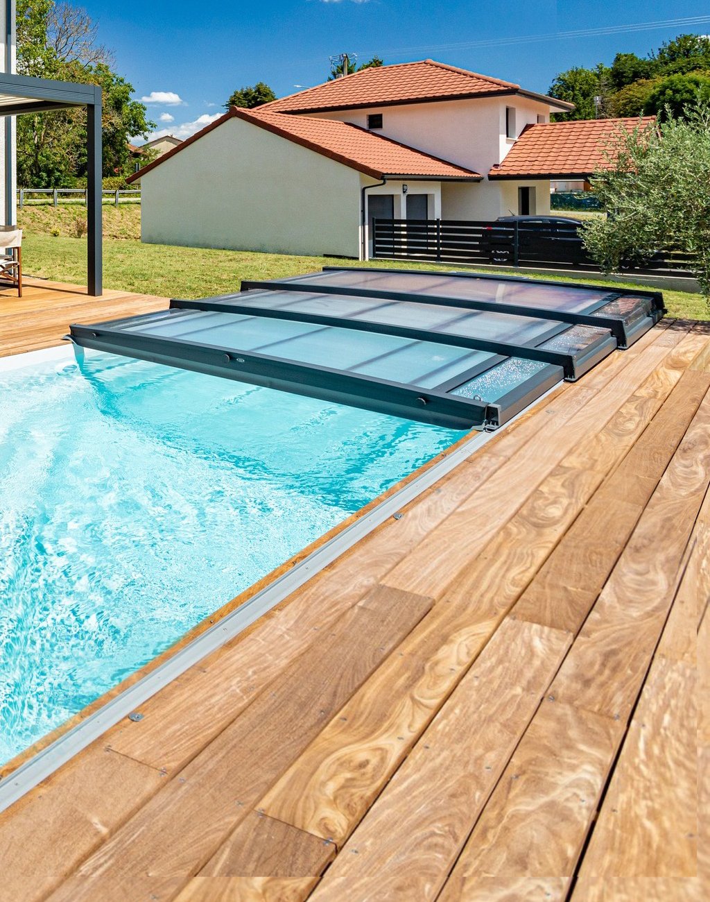 couverture à bulles piscine